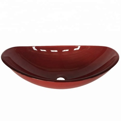 Wholesale tempered glass wash basin